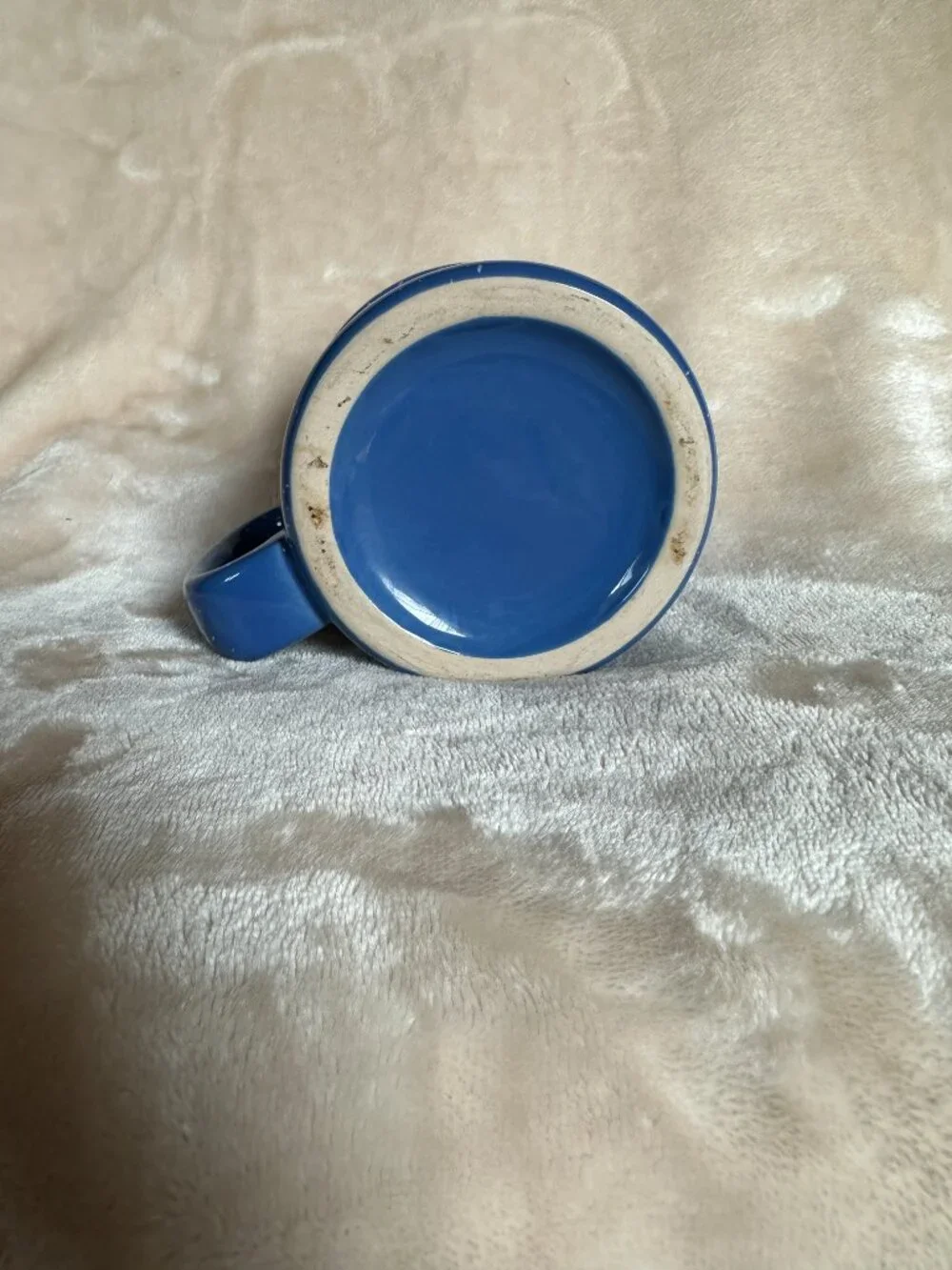 The Black Dog Tavern Campfire Mug Martha''s Vineyard Speckled Blue 12 oz EUC